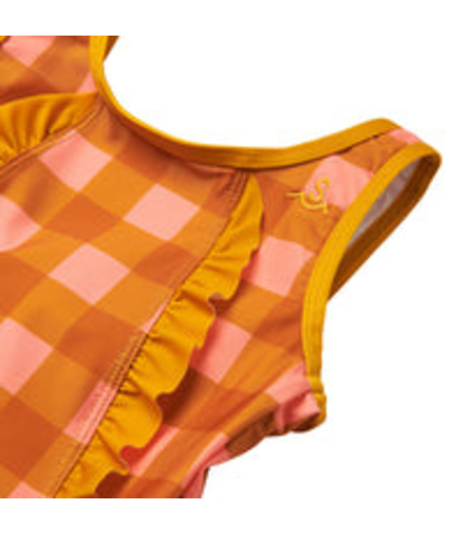 SEAESTA SURF SEASIDE RUFFLE ONE PIECE X LSPACE