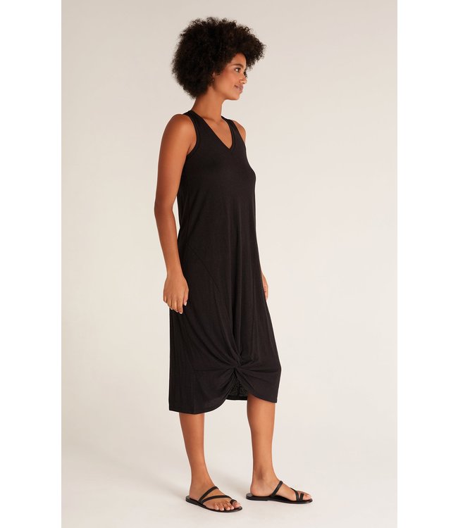 Z SUPPLY REVERIE KNOT TRIBLEND DRESS
