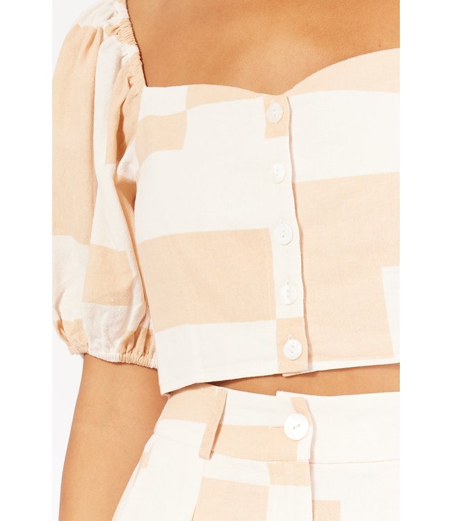 GIRL AND THE SUN MIMI CROP