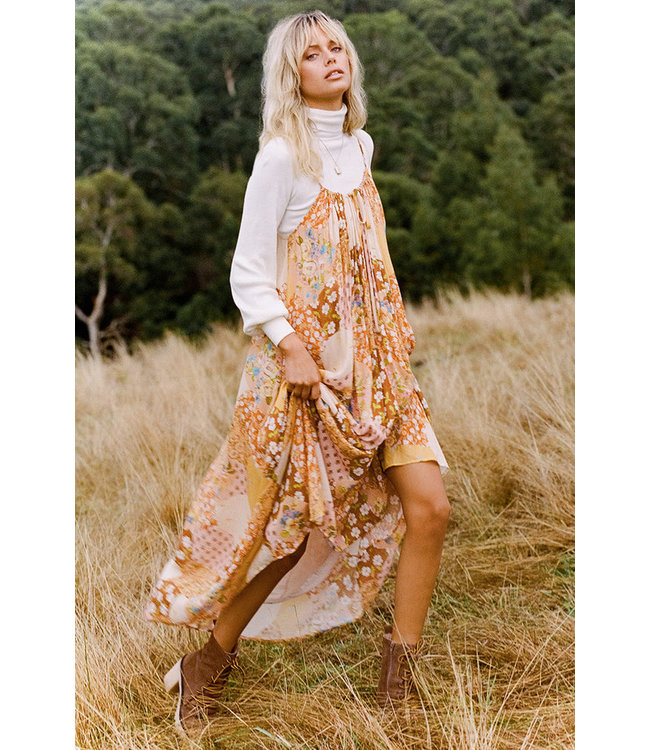 SPELL DESIGNS FREDA STRAPPY MAXI DRESS