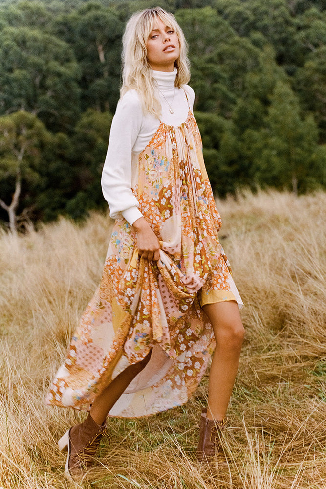 chinese dress ladies Cinéfila Memoria Mazi Dress – AGUA by Agua Bendita International main image 0