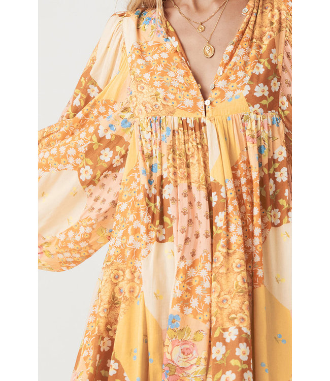 SPELL DESIGNS FREDA BOHO MINI DRESS