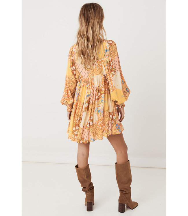 SPELL DESIGNS FREDA BOHO MINI DRESS