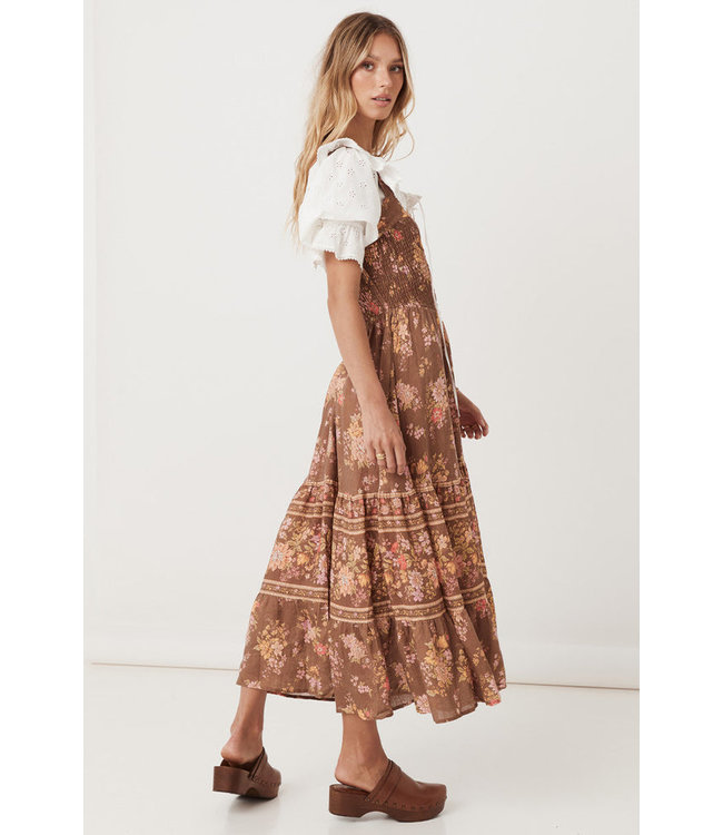 SPELL DESIGNS MEADOWLAND LINEN SUNDRESS