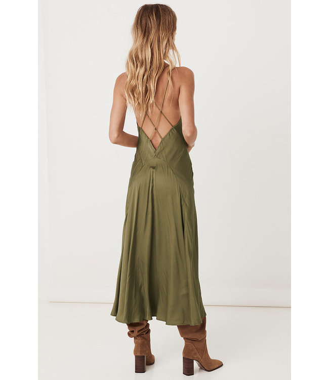 SPELL DESIGNS BOUDOIR SLIP DRESS