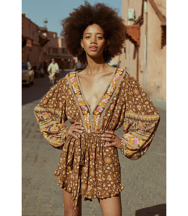 SPELL DESIGNS MADAME PEACOCK ROMPER