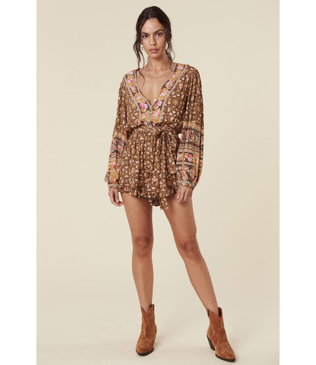 SPELL DESIGNS MADAME PEACOCK ROMPER