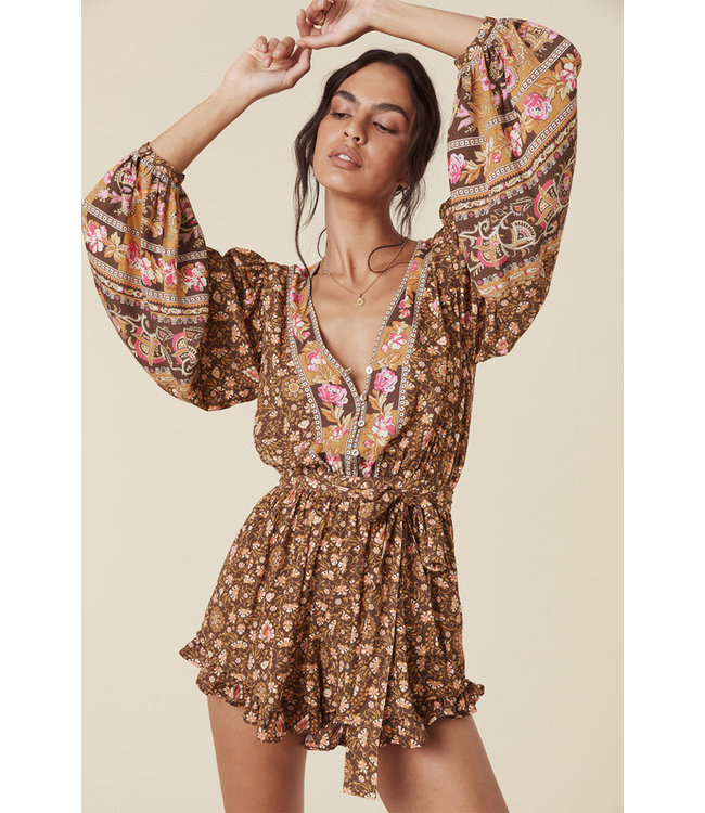 SPELL DESIGNS MADAME PEACOCK ROMPER