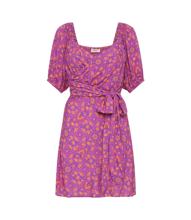 SPELL DESIGNS MADAME PEACOCK SWEETHEART MINI DRESS