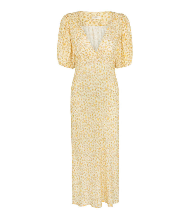 SPELL DESIGNS MOSSY BIAS-CUT MIDI DRESS