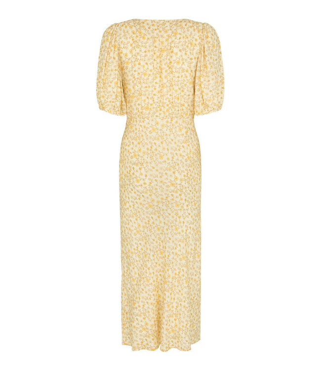 SPELL DESIGNS MOSSY BIAS-CUT MIDI DRESS