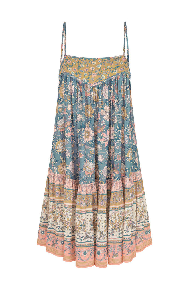 MOSSY STRAPPY MINI DRESS