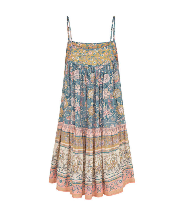 SPELL DESIGNS MOSSY STRAPPY MINI DRESS