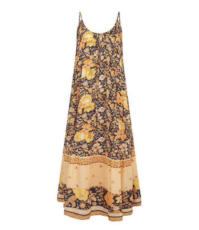 SPELL DESIGNS HIBISCUS LANE STRAPPY MAXI