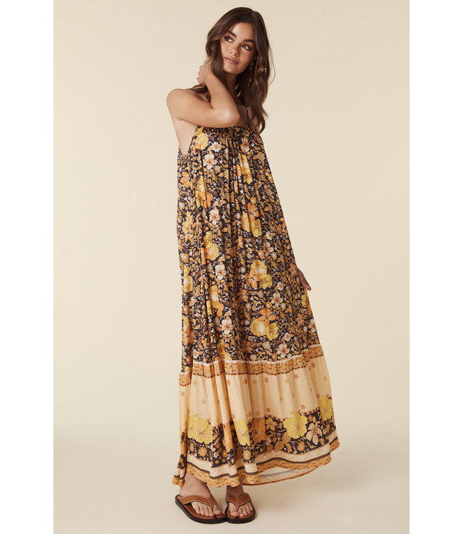 SPELL DESIGNS HIBISCUS LANE STRAPPY MAXI