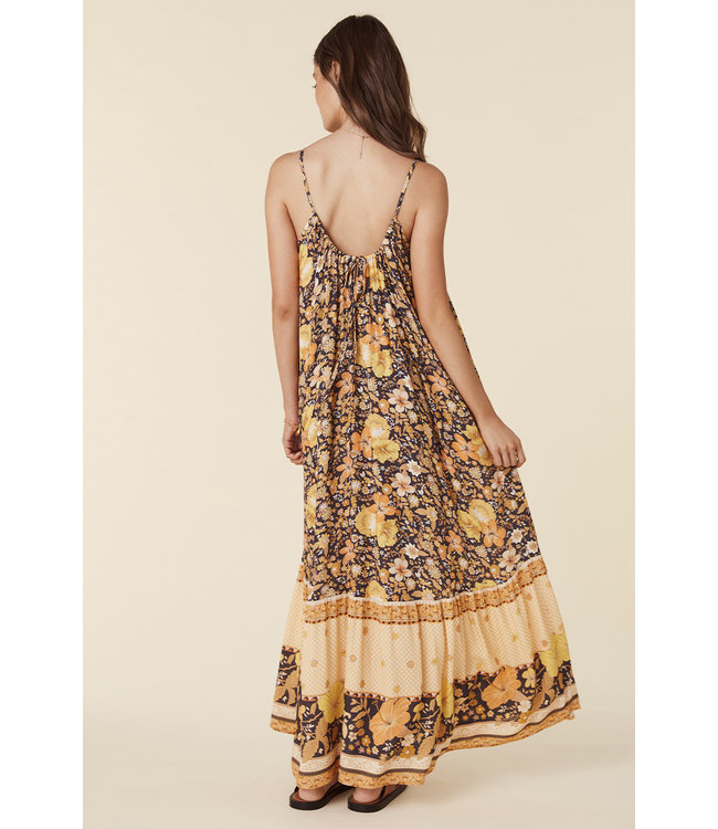 SPELL DESIGNS HIBISCUS LANE STRAPPY MAXI