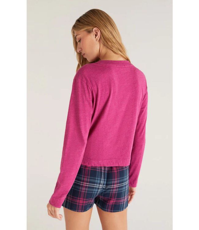 Z SUPPLY BRING WINE LS TEE