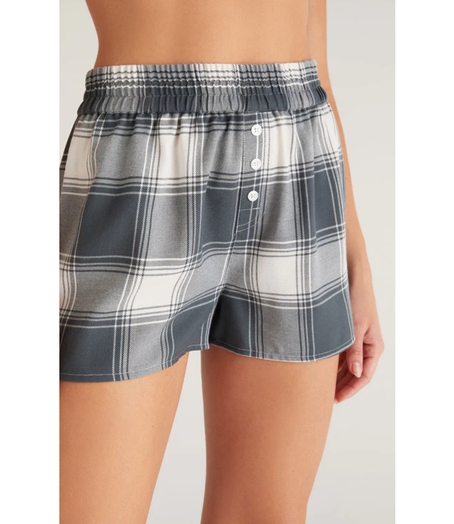 Z SUPPLY CO ED PLAID BOXER
