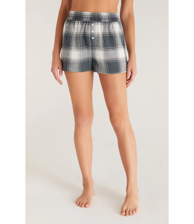 Z SUPPLY CO ED PLAID BOXER