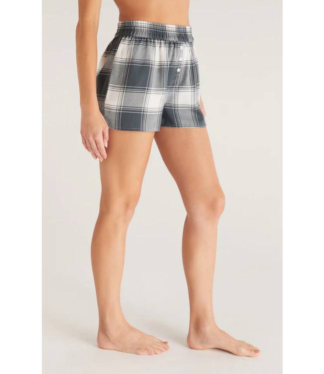 Z SUPPLY CO ED PLAID BOXER