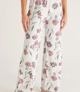 Z SUPPLY DAWN SMOCKED FLORAL PANT