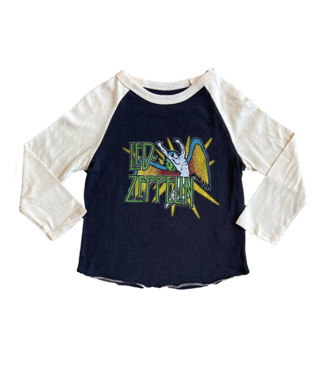Rowdy Sprout LED ZEPPELIN RECYCLED RAGLAN