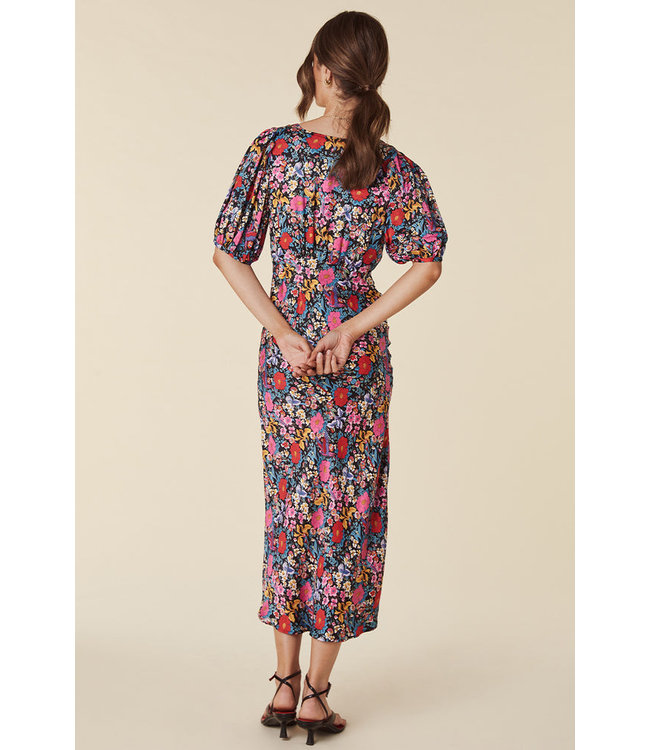 SPELL DESIGNS LAST DRINKS BIAS MIDI DRESS