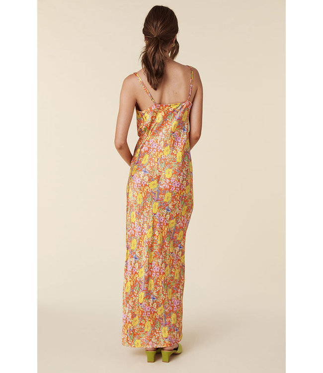 SPELL DESIGNS LAST DRINKS BIAS STRAPPY MAXI DRESS