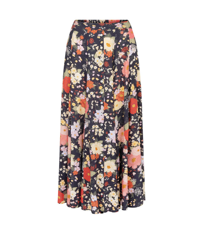 SPELL DESIGNS SANGRIA MIDI SKIRT