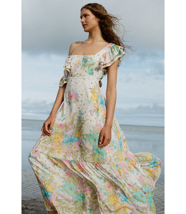SPELL DESIGNS LEI LEI FRILL GOWN