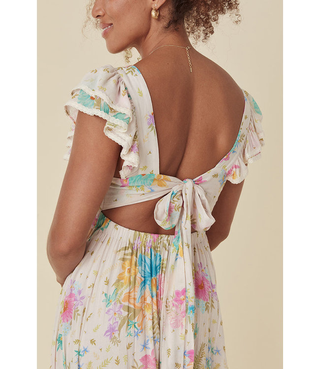 SPELL DESIGNS LEI LEI FRILL GOWN