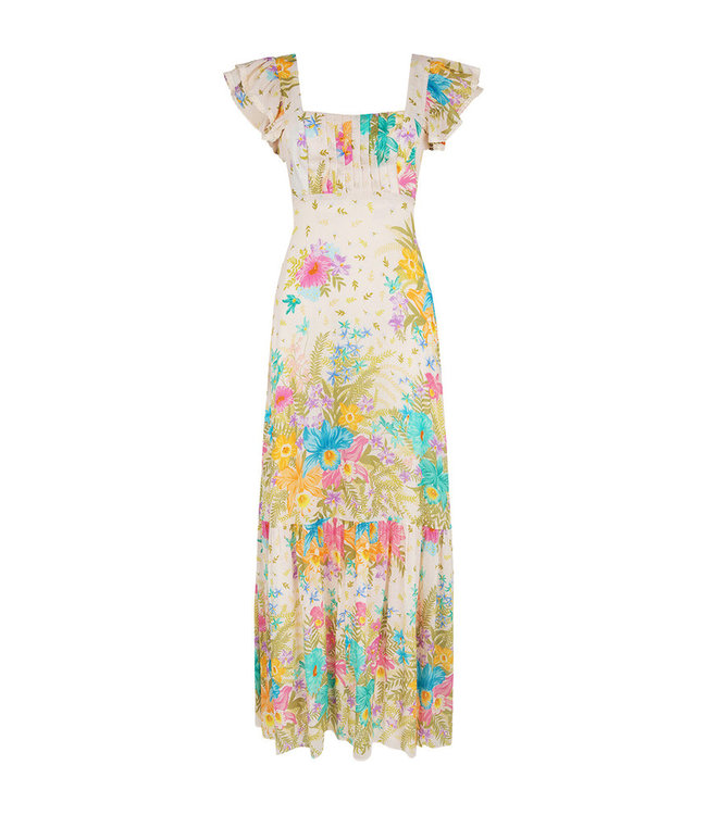 SPELL DESIGNS LEI LEI FRILL GOWN