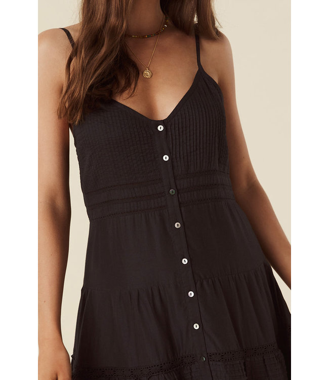 SPELL DESIGNS DOVE LACE STRAPPY DRESS