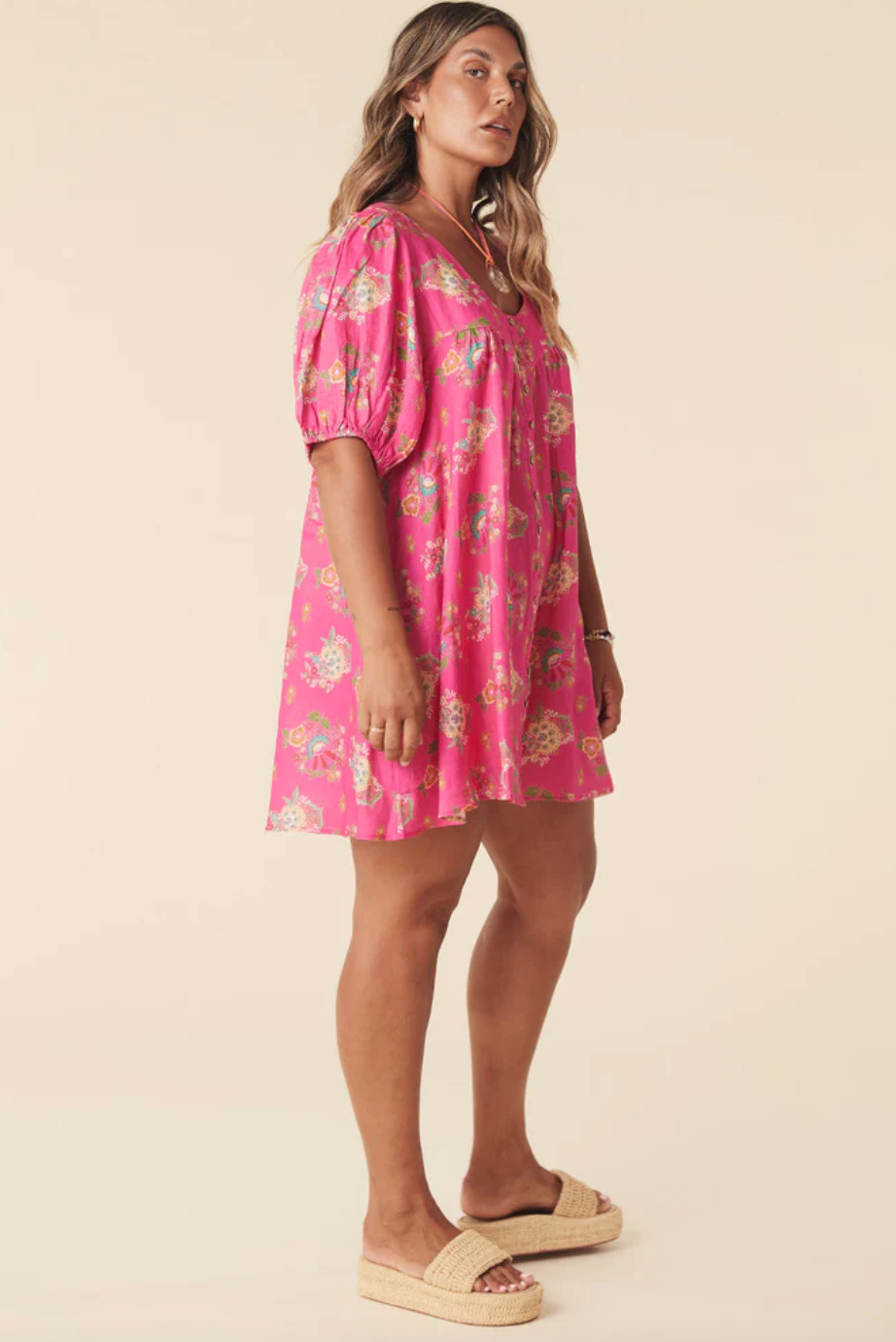 SOLSTICE LINEN TUNIC DRESS - The Fort
