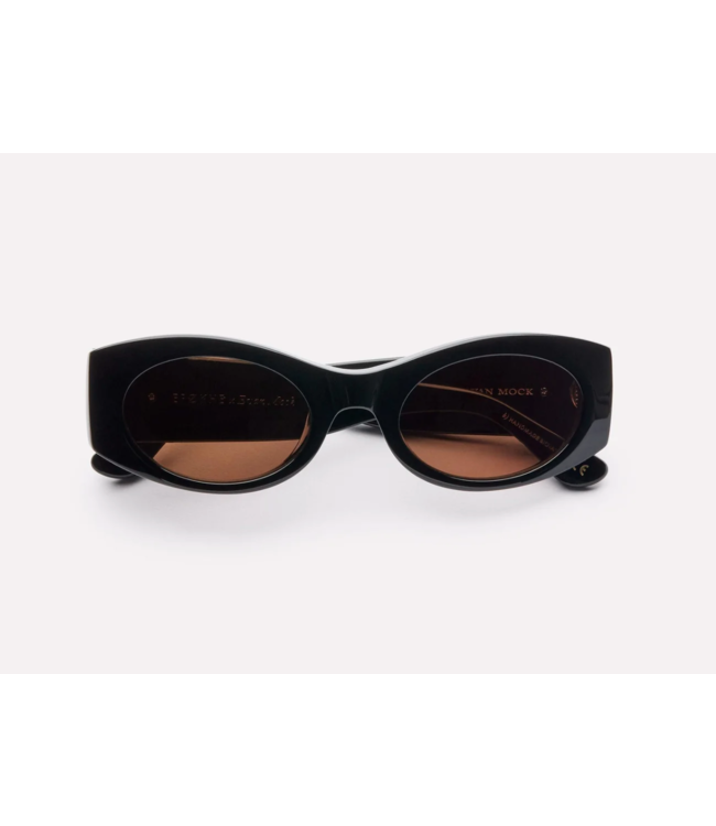 EPOKHE SUEDE BLACK POLISHED / BRONZE AMBER