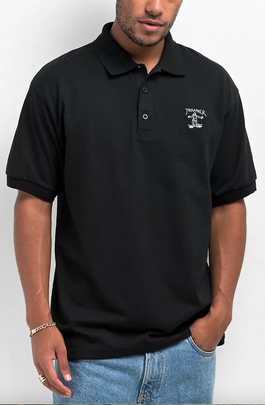 thrasher polo shirt