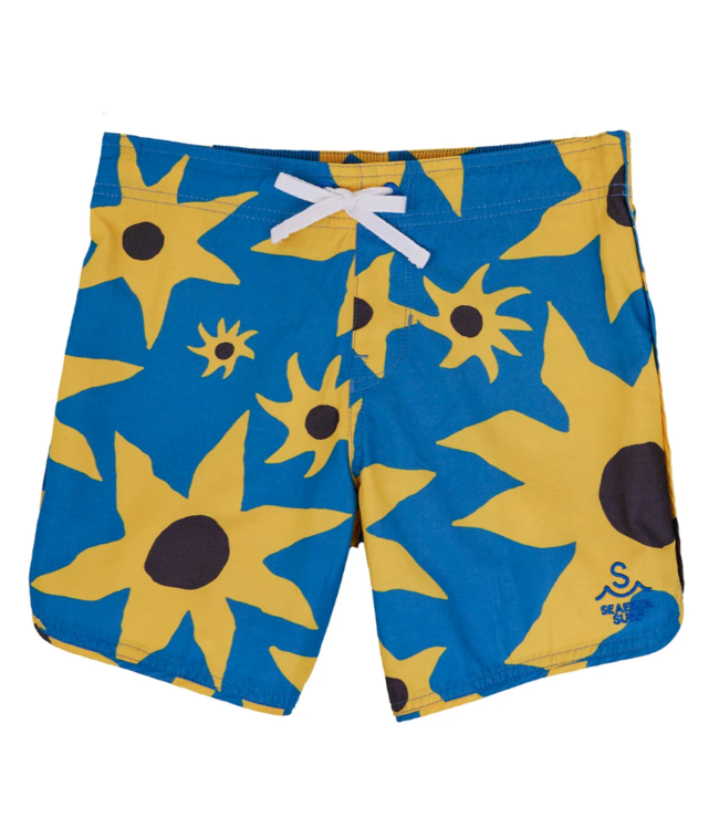 SEASTA SCALLOP RETRO FLARE BOARDSHORT
