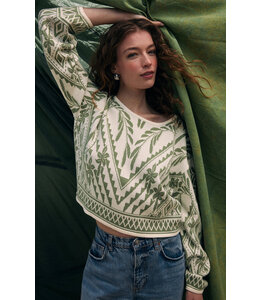 Z SUPPLY YEVA SWEATER PALM