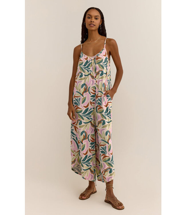Z SUPPLY FLARED SAFARI JUMPSUIT