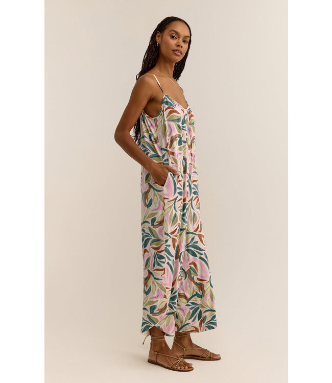 Z SUPPLY FLARED SAFARI JUMPSUIT