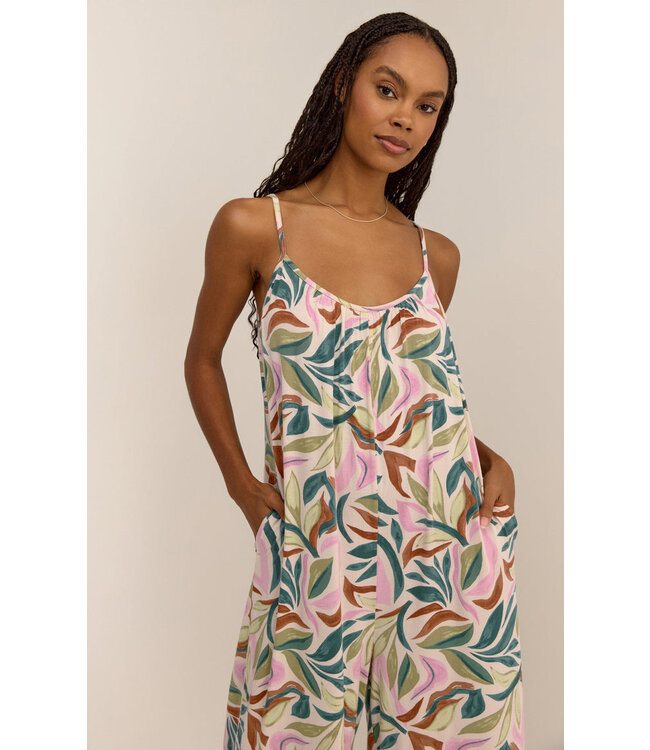 Z SUPPLY FLARED SAFARI JUMPSUIT