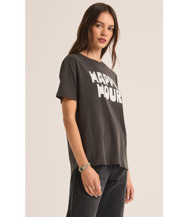 Z SUPPLY HAPPY HOUR BOYFRIEND TEE