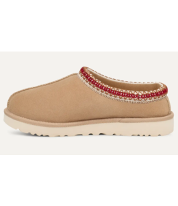 UGGS Tasman Slipper Sand/ Dark Cherry