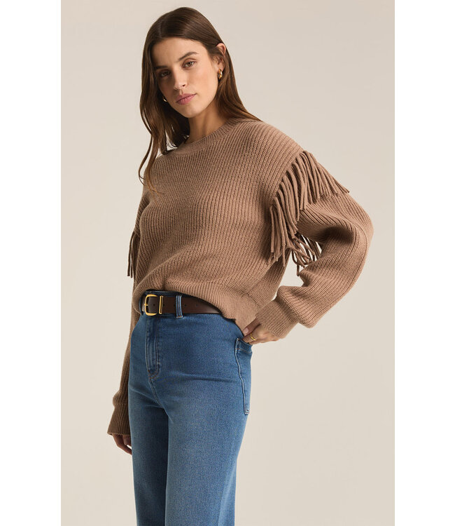 Z SUPPLY ON THE FRINGE SWEATER