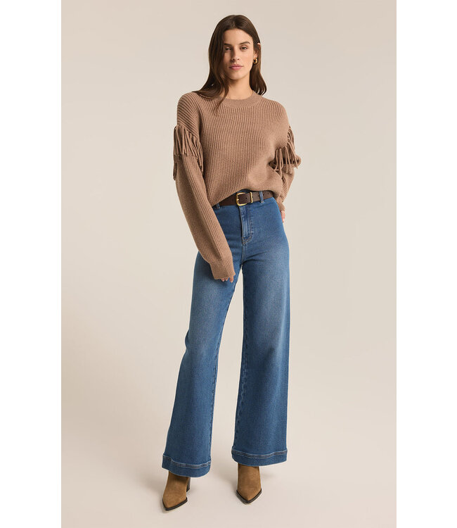 Z SUPPLY ON THE FRINGE SWEATER