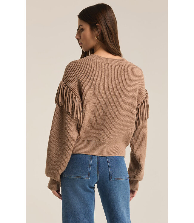 Z SUPPLY ON THE FRINGE SWEATER