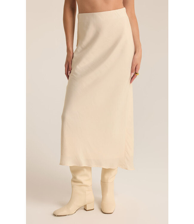 Z SUPPLY EUROPA POLY SEAM SHEEN SKIRT