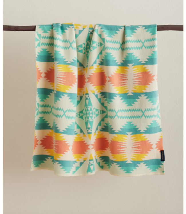 PENDLETON OC BABY KNIT BLANKET W/ BEANIE