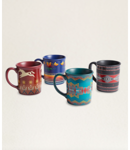 PENDLETON 12 OZ COLLEGE FUND COFFEE MUG SET
