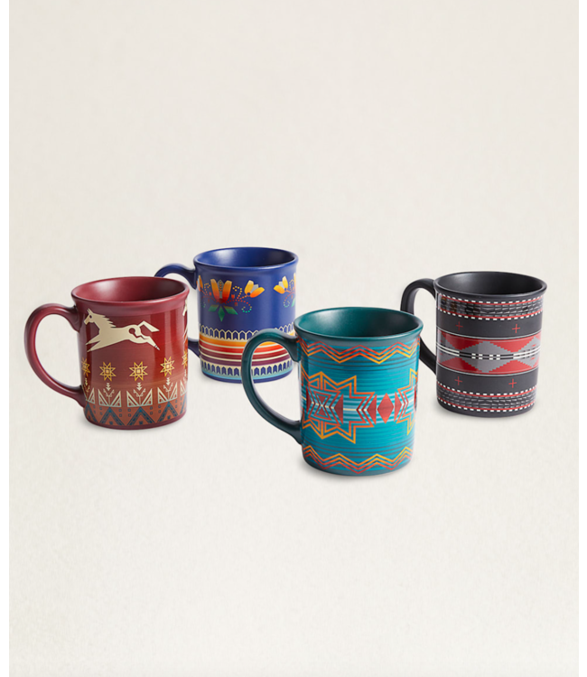 PENDLETON 12 OZ COLLEGE FUND COFFEE MUG SET